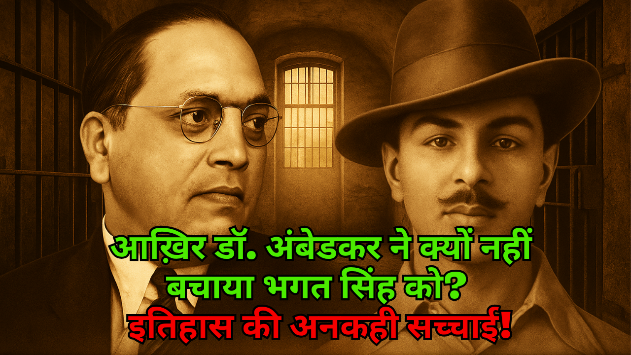 आख़िर डॉ. अंबेडकर ने क्यों नहीं बचाया भगत सिंह को? इतिहास की अनकही सच्चाई | Aajad News